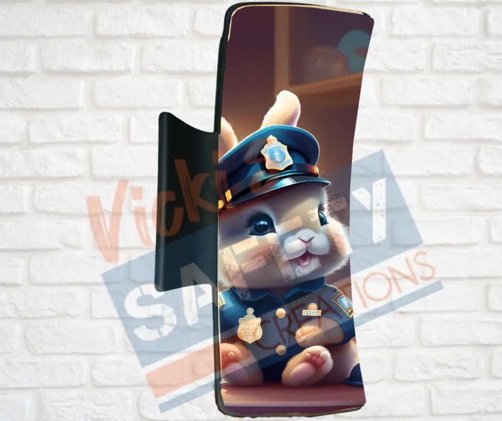 Hair Claw Clips-Bunny (asst. health & safety designs) Officer Bunny / 4’’-Large Hair Accessories