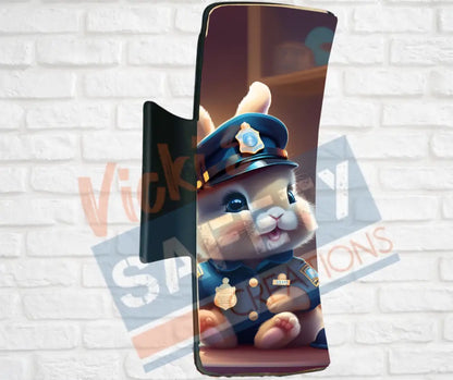 Hair Claw Clips-Bunny (asst. health & safety designs) Officer Bunny / 4’’-Large Hair Accessories