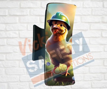 Hair Claw Clips-Chicken (asst. health & safety designs) Hard hat Chicken / 4’’-Large Hair Accessories