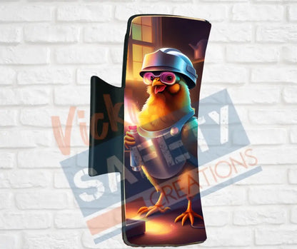 Hair Claw Clips-Chicken (asst. health & safety designs) Welder Chicken / 4’’-Large Hair Accessories