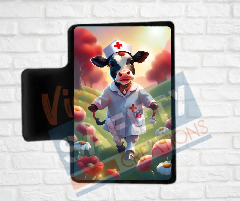 Hair Claw Clips-Cow (asst. health & safety designs) Nurse Cow / 2’’-Small Hair Accessories