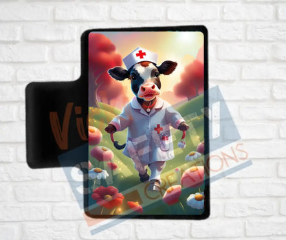 Hair Claw Clips-Cow (asst. health & safety designs) Nurse Cow / 2’’-Small Hair Accessories