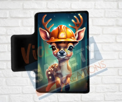 Hair Claw Clips-Deer (asst. health & safety designs) Hard hat Deer / 2’’-Small Hair Accessories