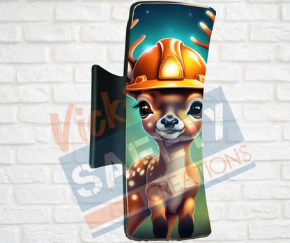 Hair Claw Clips-Deer (asst. health & safety designs) Hard hat Deer / 4’’-Large Hair Accessories