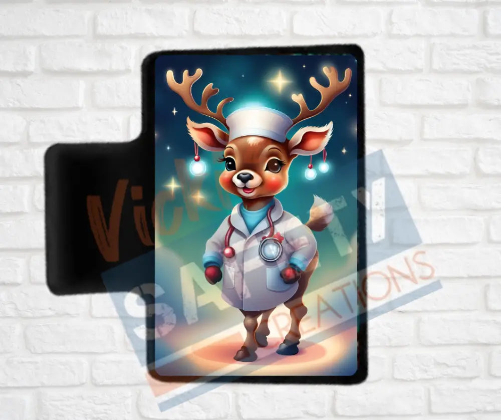 Hair Claw Clips-Deer (asst. health & safety designs) Nurse Deer / 2’’-Small Hair Accessories