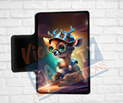 Hair Claw Clips-Deer (asst. health & safety designs) Welder Deer / 2’’-Small Hair Accessories