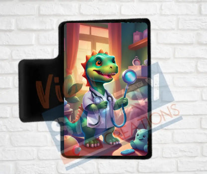 Hair Claw Clips-Dinosaur (asst. health & safety designs) Nurse Dino / 2’’-Small Hair Accessories