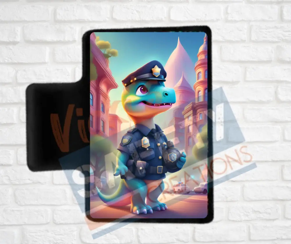 Hair Claw Clips-Dinosaur (asst. health & safety designs) Officer Dino / 2’’-Small Hair Accessories