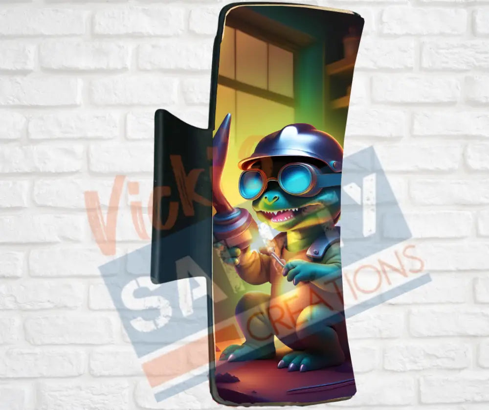 Hair Claw Clips-Dinosaur (asst. health & safety designs) Welder Dino / 4’’-Large Hair Accessories