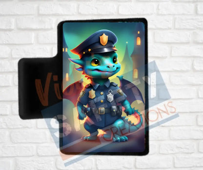 Hair Claw Clips-Dragons (asst. health & safety designs) Officer Dragon / 2’’-Small Hair Accessories