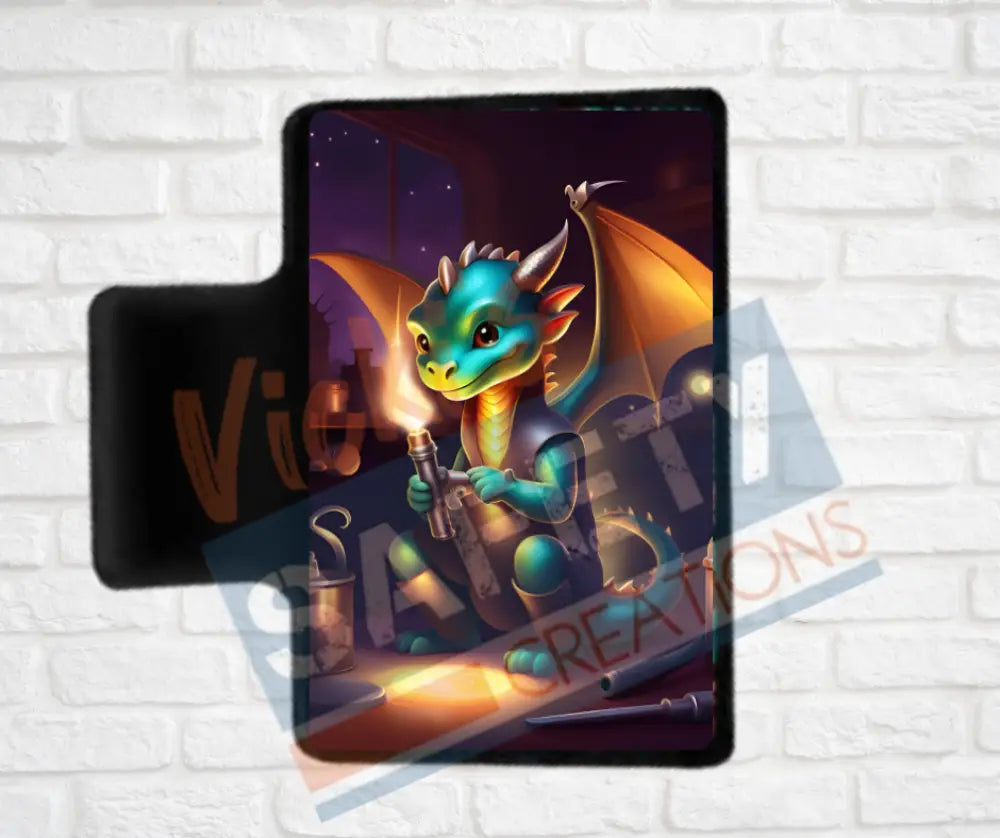 Hair Claw Clips-Dragons (asst. health & safety designs) Welder Dragon / 2’’-Small Hair Accessories