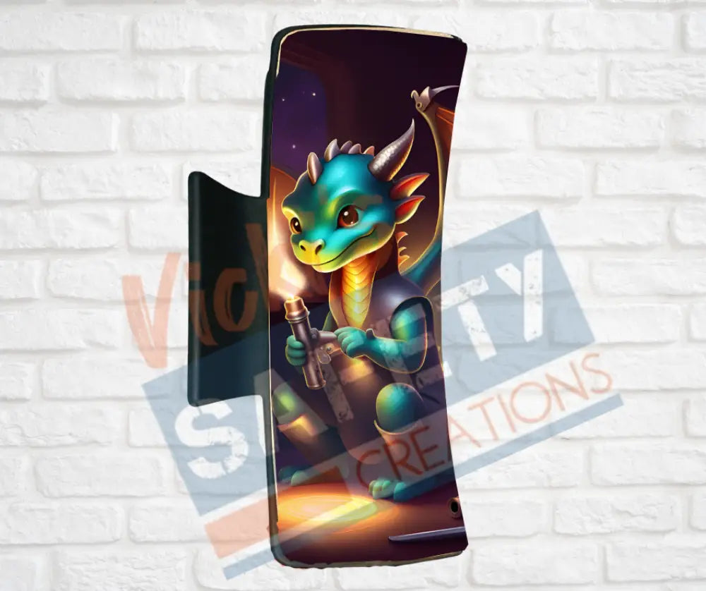 Hair Claw Clips-Dragons (asst. health & safety designs) Welder Dragon / 4’’-Large Hair Accessories