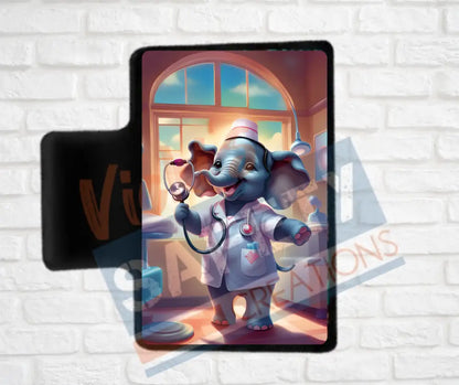 Hair Claw Clips-Elephant (asst. health & safety designs) Nurse Elephant / 2’’-Small Hair Accessories