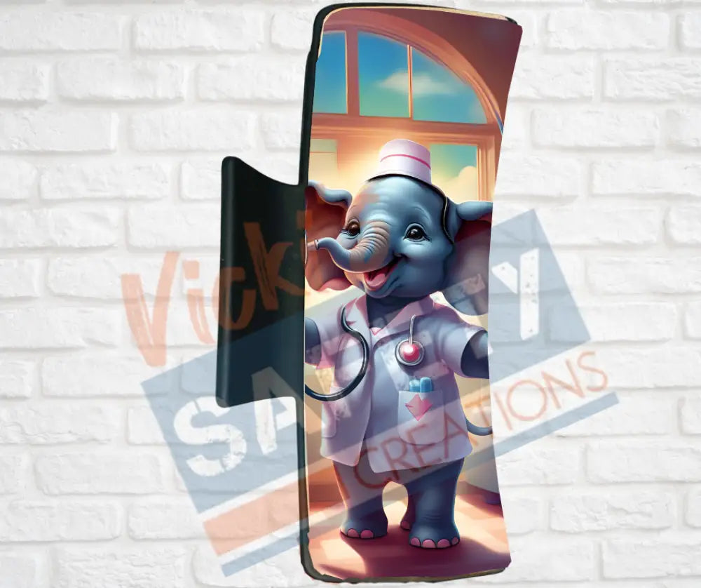 Hair Claw Clips-Elephant (asst. health & safety designs) Nurse Elephant / 4’’-Large Hair Accessories