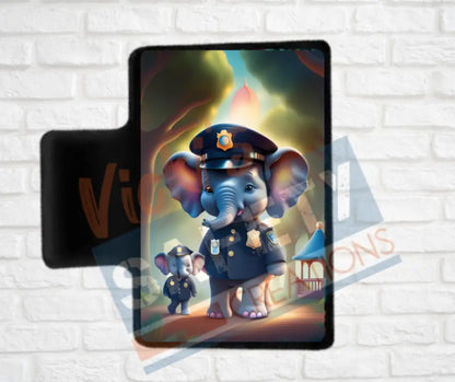 Hair Claw Clips-Elephant (asst. health & safety designs) Officer Elephant / 2’’-Small Hair Accessories