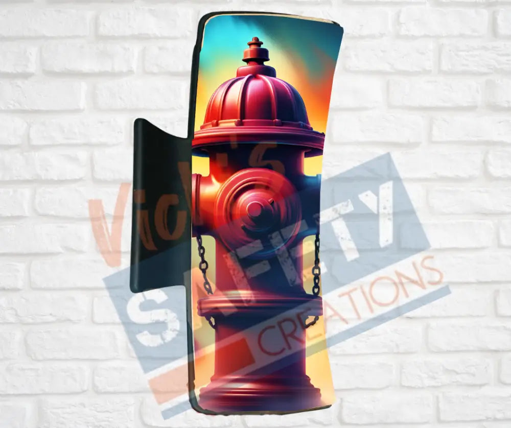 Hair Claw Clips-FIRE HYDRANTS (asst. designs) Choice 3 / 4’’-Large Hair Accessories