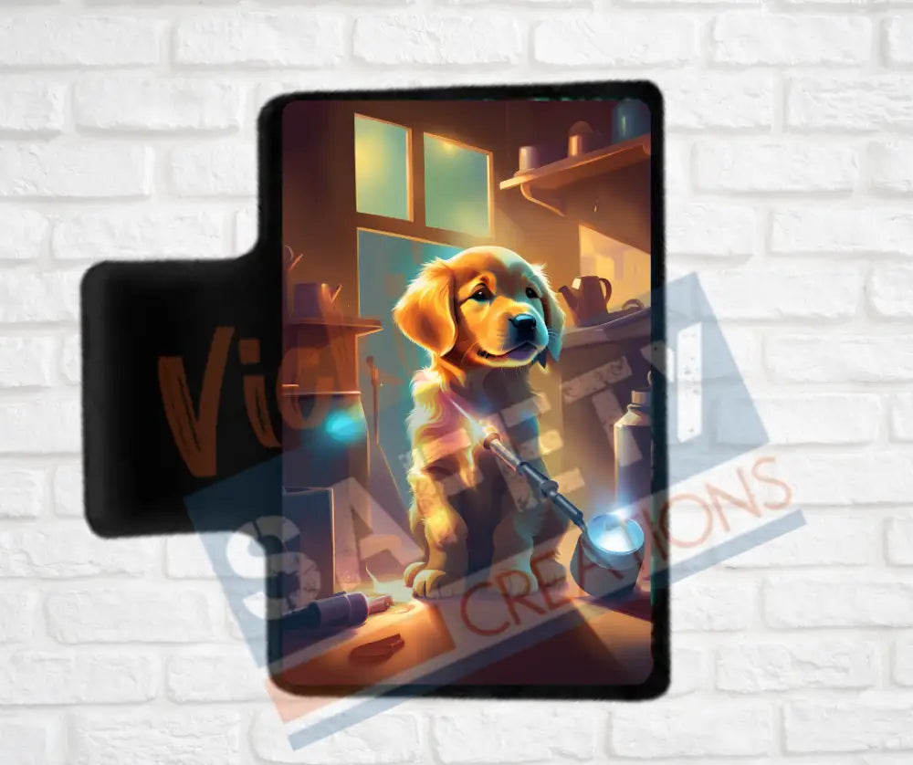 Hair Claw Clips-Golden Retriever (asst. health & safety designs) Welder Golden Retriever / 2’’-Small Hair Accessories