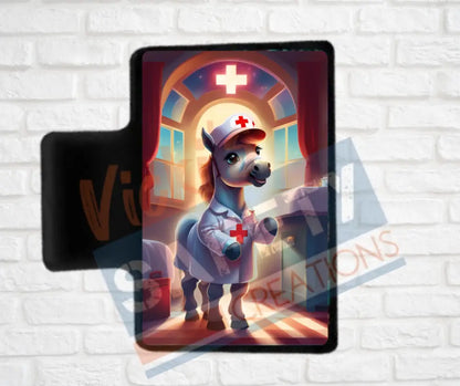 Hair Claw Clips-Horse (asst. health & safety designs) Nurse Horse / 2’’-Small Hair Accessories