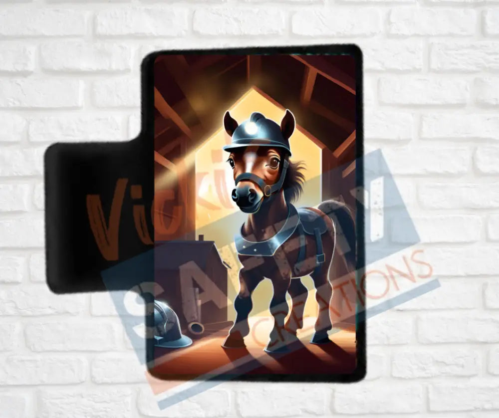 Hair Claw Clips-Horse (asst. health & safety designs) Welder Horse / 2’’-Small Hair Accessories