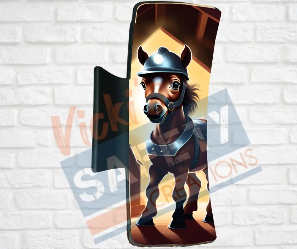 Hair Claw Clips-Horse (asst. health & safety designs) Welder Horse / 4’’-Large Hair Accessories