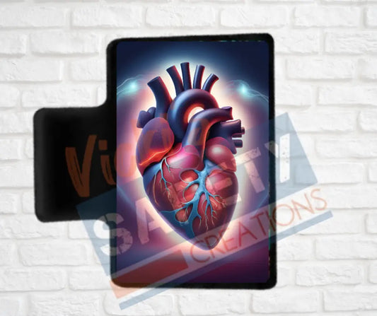 Hair Claw Clips-Human Body (asst. organs) Heart / 2’’-Small Hair Accessories