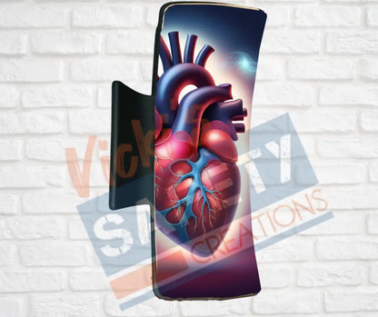 Hair Claw Clips-Human Body (asst. organs) Heart / 4’’-Large Hair Accessories