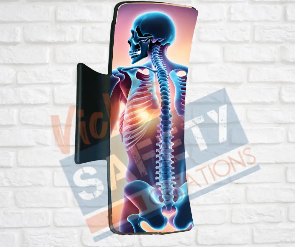 Hair Claw Clips-Human Body (asst. organs) Spine / 4’’-Large Hair Accessories