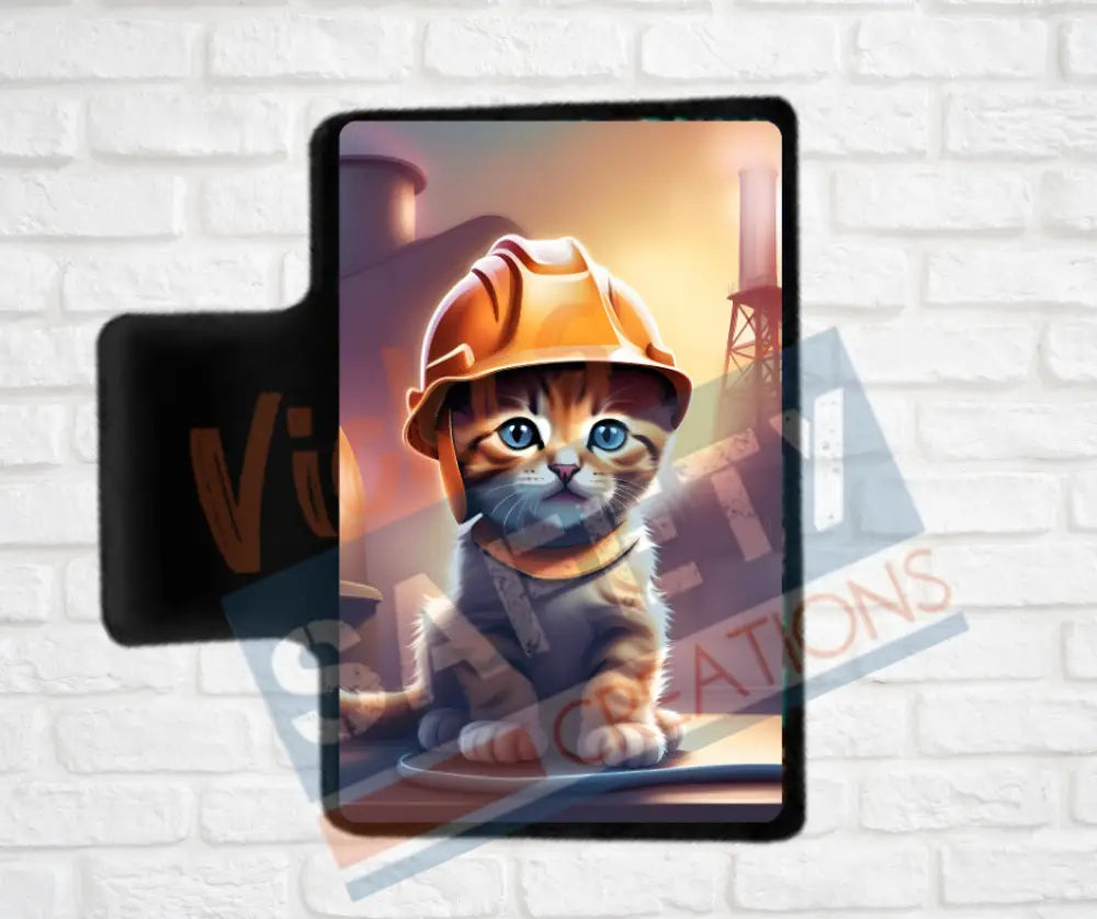 Hair Claw Clips-Kittens (asst. health & safety designs) Hard hat Kitten / 2’’-Small Hair Accessories