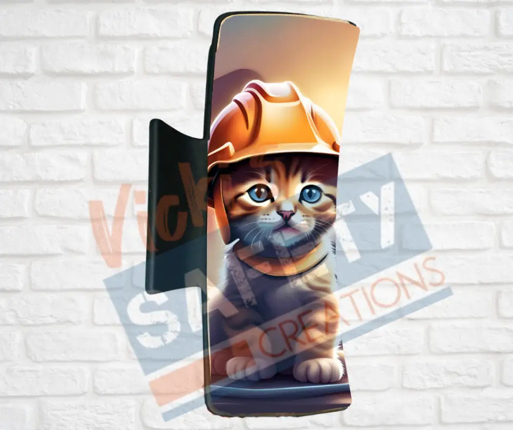 Hair Claw Clips-Kittens (asst. health & safety designs) Hard hat Kitten / 4’’-Large Hair Accessories