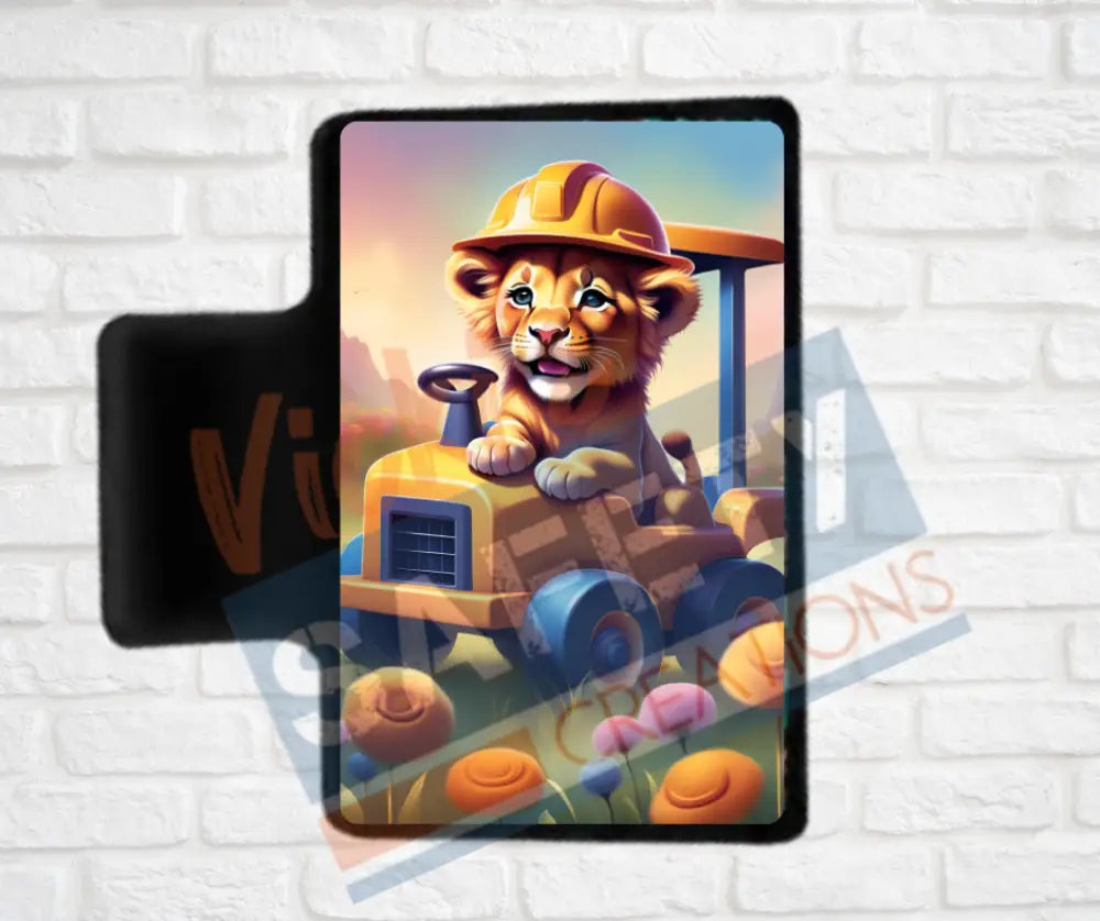 Hair Claw Clips-Lion (asst. health & safety designs) Hard hat Lion / 2’’-Small Hair Accessories