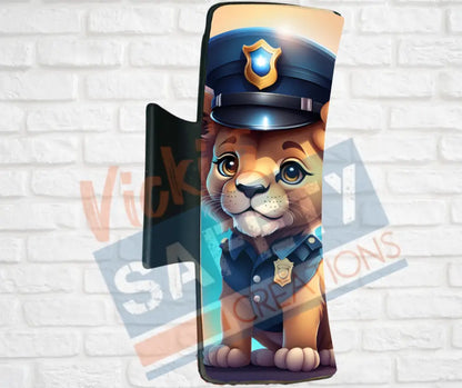 Hair Claw Clips-Lion (asst. health & safety designs) Officer Lion / 4’’-Large Hair Accessories