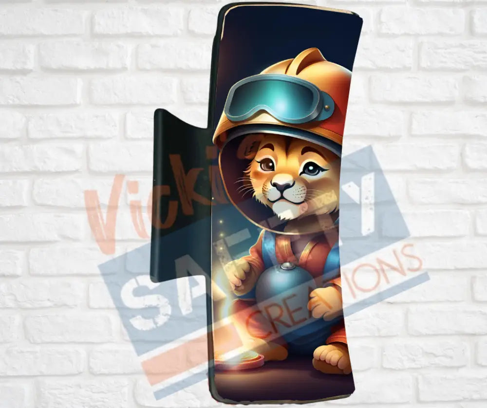 Hair Claw Clips-Lion (asst. health & safety designs) Welder Lion / 4’’-Large Hair Accessories