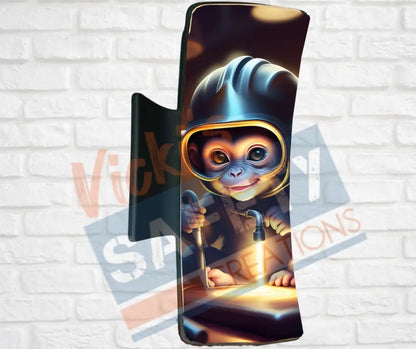 Hair Claw Clips-Monkey (asst. health & safety designs) Welder Monkey / 4’’-Large Hair Accessories