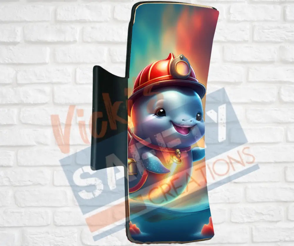 Hair Claw Clips-Narwhal (asst. health & safety designs) Fire Fighter Narwhal / 4’’-Large Hair Accessories