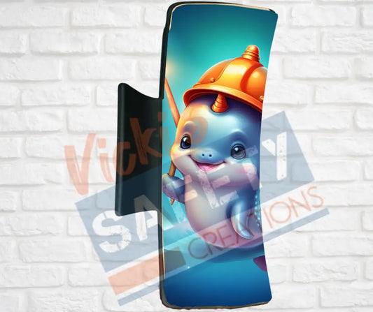 Hair Claw Clips-Narwhal (asst. health & safety designs) Hard hat Narwhal / 4’’-Large Hair Accessories