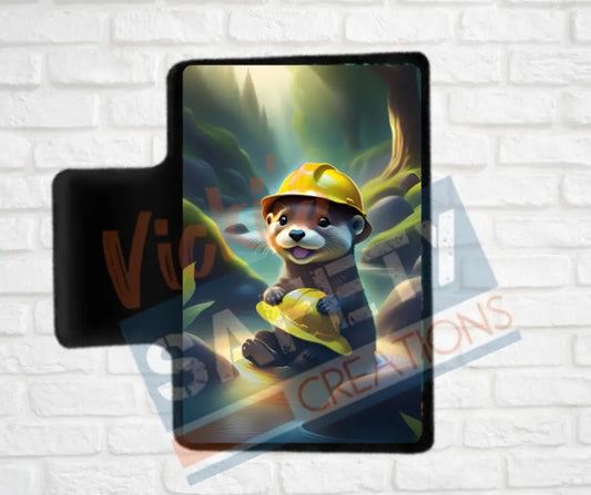 Hair Claw Clips-Otter (asst. health & safety designs) Hard hat Otter / 2’’-Small Hair Accessories