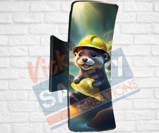 Hair Claw Clips-Otter (asst. health & safety designs) Hard hat Otter / 4’’-Large Hair Accessories