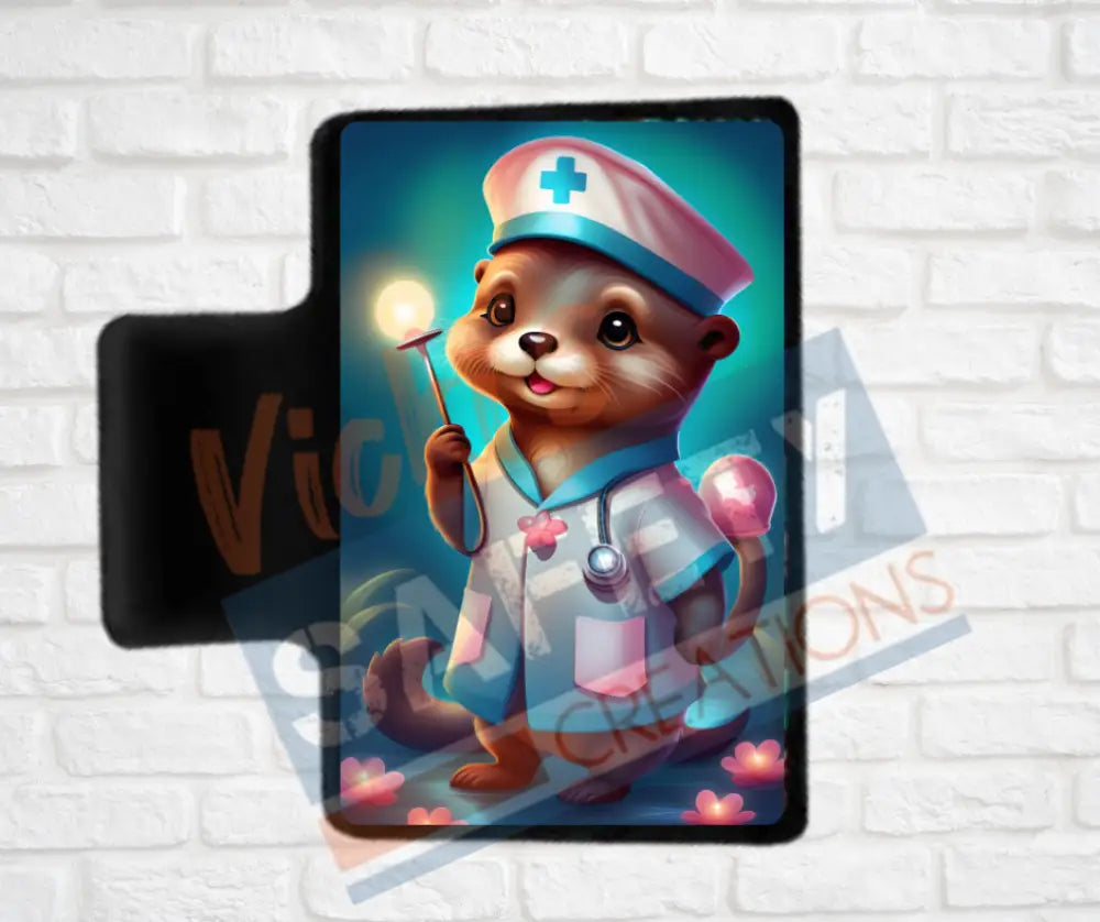 Hair Claw Clips-Otter (asst. health & safety designs) Nurse Otter / 2’’-Small Hair Accessories