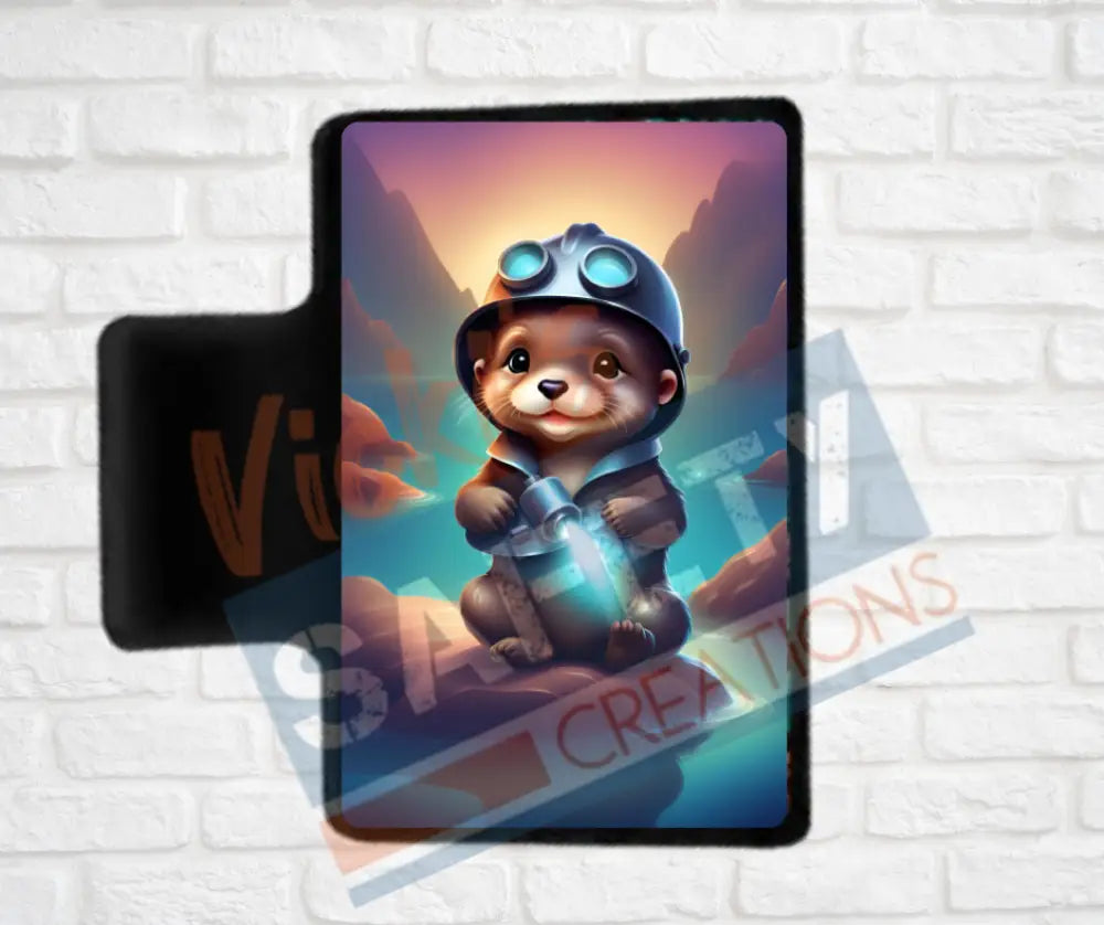 Hair Claw Clips-Otter (asst. health & safety designs) Welder Otter / 2’’-Small Hair Accessories