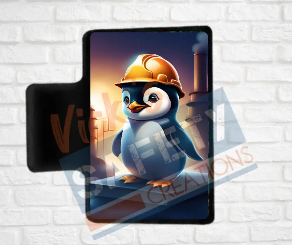 Hair Claw Clips-Penguins (asst. health & safety designs) Hard hat Penguin / 2’’-Small Hair Accessories