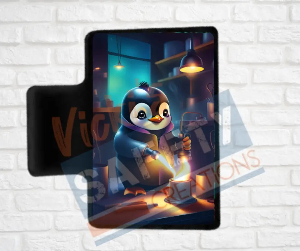 Hair Claw Clips-Penguins (asst. health & safety designs) Welder Penguin / 2’’-Small Hair Accessories