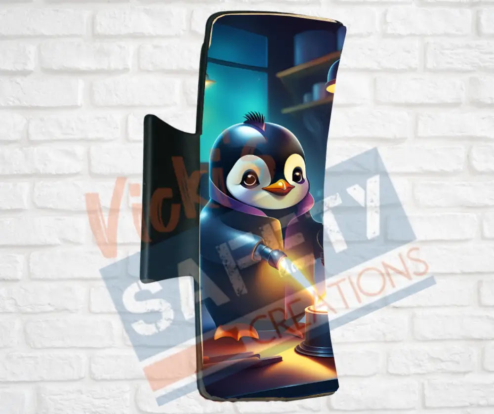 Hair Claw Clips-Penguins (asst. health & safety designs) Welder Penguin / 4’’-Large Hair Accessories