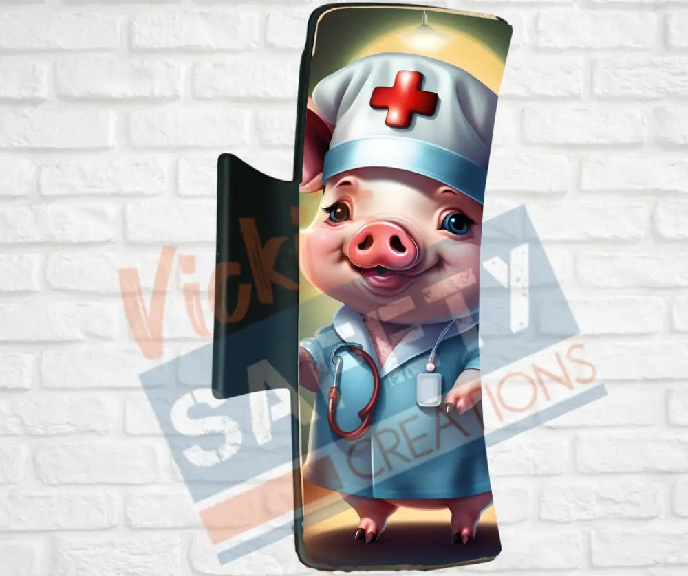 Hair Claw Clips-Piglet (asst. health & safety designs) Nurse Piglet / 4’’-Large Hair Accessories