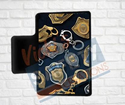 Hair Claw Clips-Police Gear (asst designs) Police Gear / 2’’-Small Hair Accessories