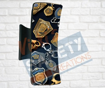 Hair Claw Clips-Police Gear (asst designs) Police Gear / 4’’-Large Hair Accessories