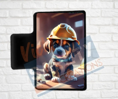 Hair Claw Clips-Puppy (asst. health & safety designs) Hard hat Puppy / 2’’-Small Hair Accessories