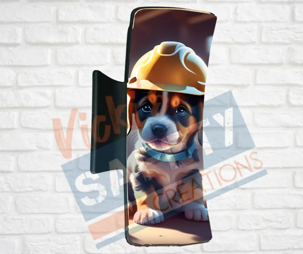 Hair Claw Clips-Puppy (asst. health & safety designs) Hard hat Puppy / 4’’-Large Hair Accessories