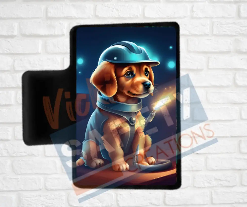 Hair Claw Clips-Puppy (asst. health & safety designs) Welder Puppy / 2’’-Small Hair Accessories