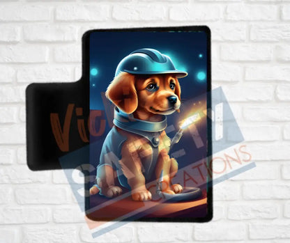 Hair Claw Clips-Puppy (asst. health & safety designs) Welder Puppy / 2’’-Small Hair Accessories