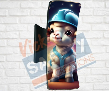 Hair Claw Clips-Ram (asst. health & safety designs) Hard hat Ram / 4’’-Large Hair Accessories